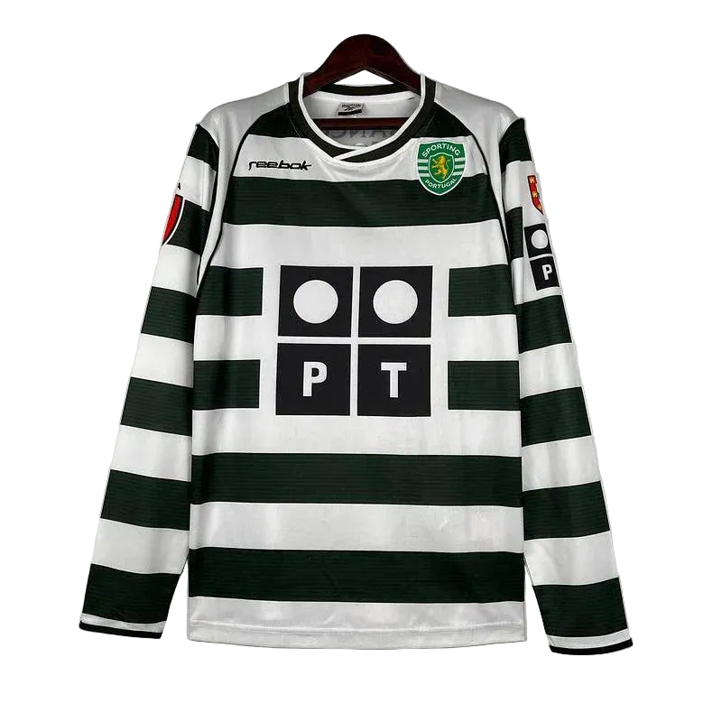 Sporting Lisbon 2001/2003 Long sleeves football shirt