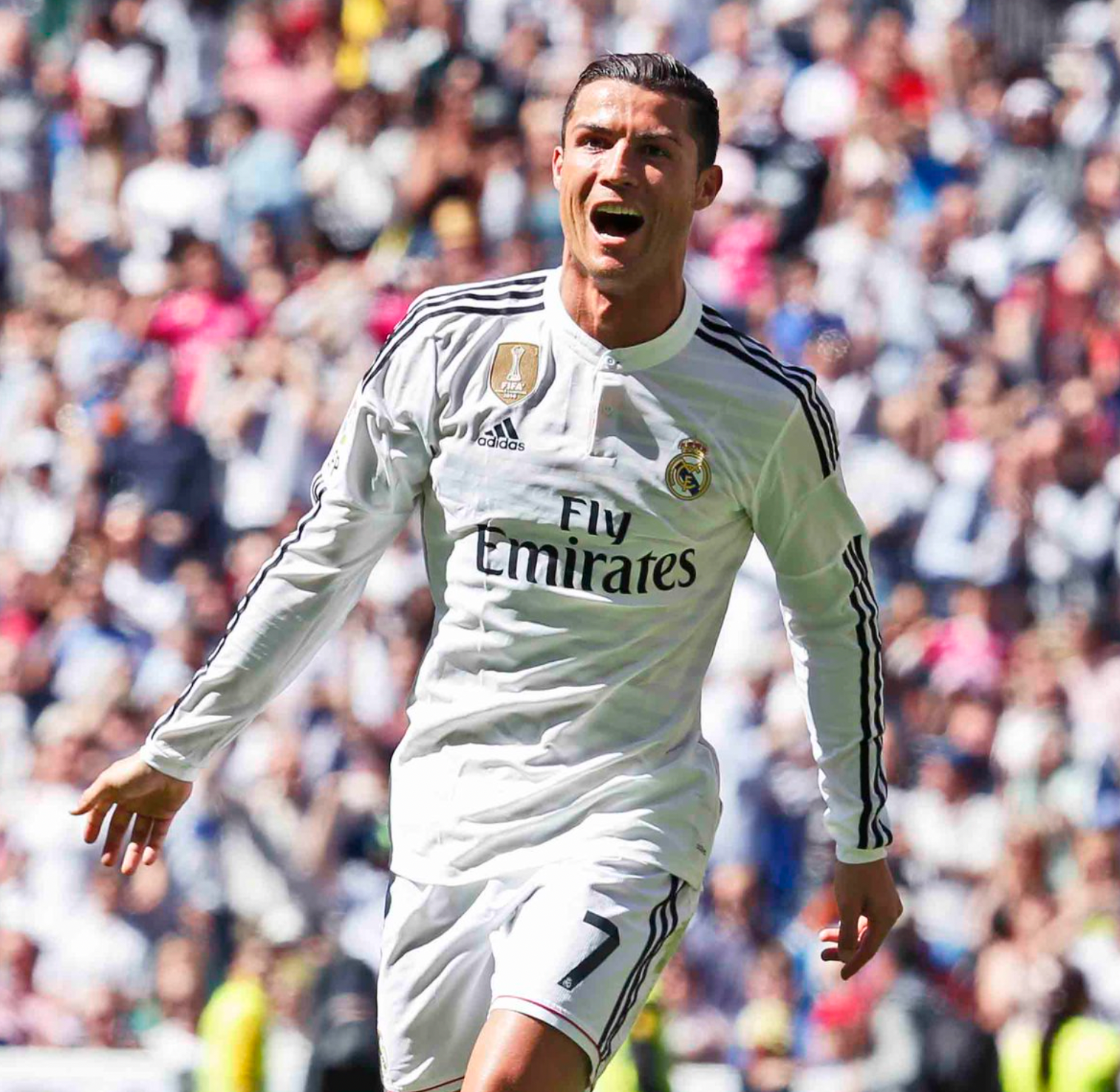 2014-2015 Real Madrid Home kit Long Sleeve