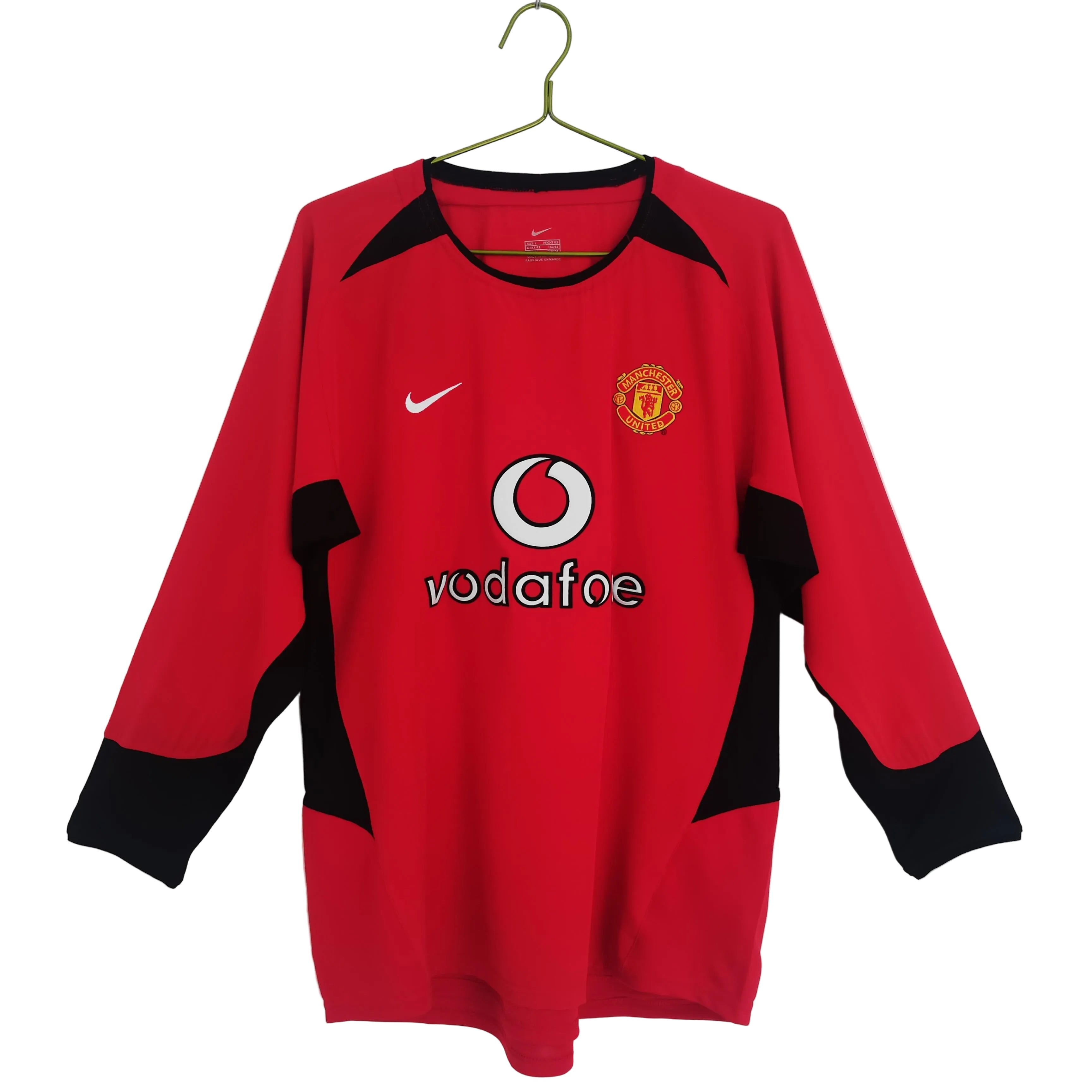 Manchester United 2003-2004 Long Sleeve Home Kit