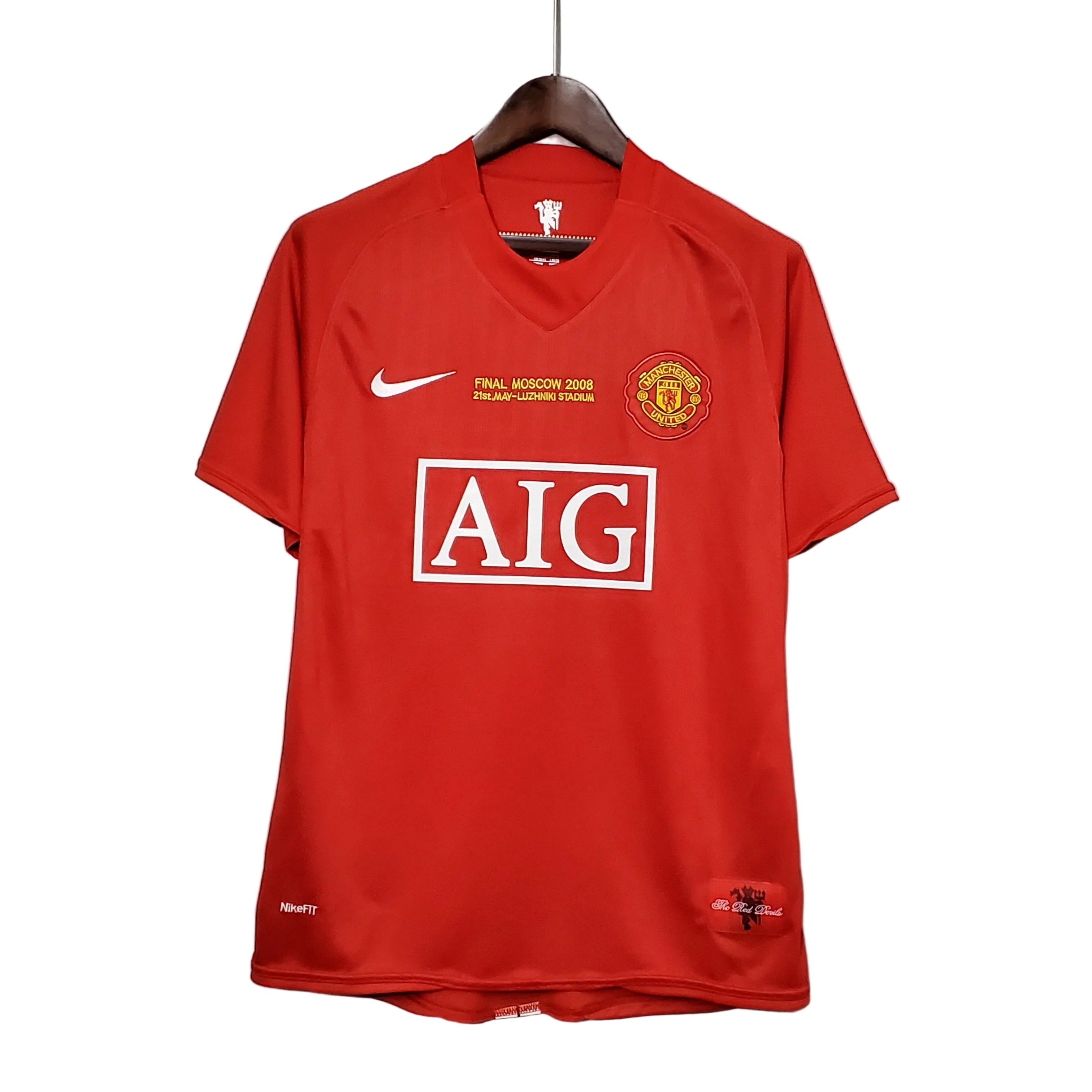2007-2008 Manchester United retro kit